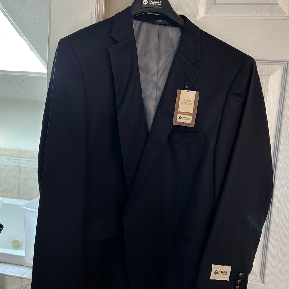 Haggar Classic Black Blazer